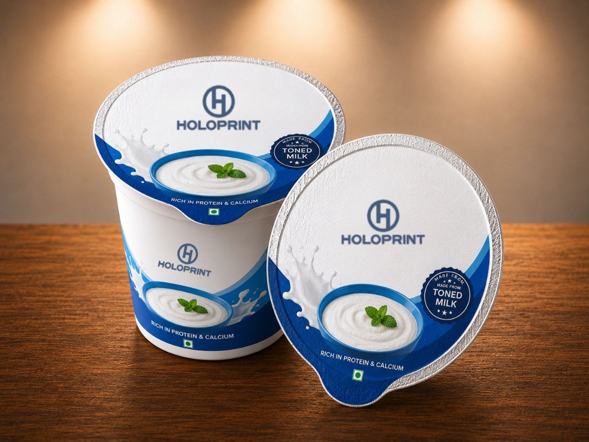 Printed Aluminium Lids