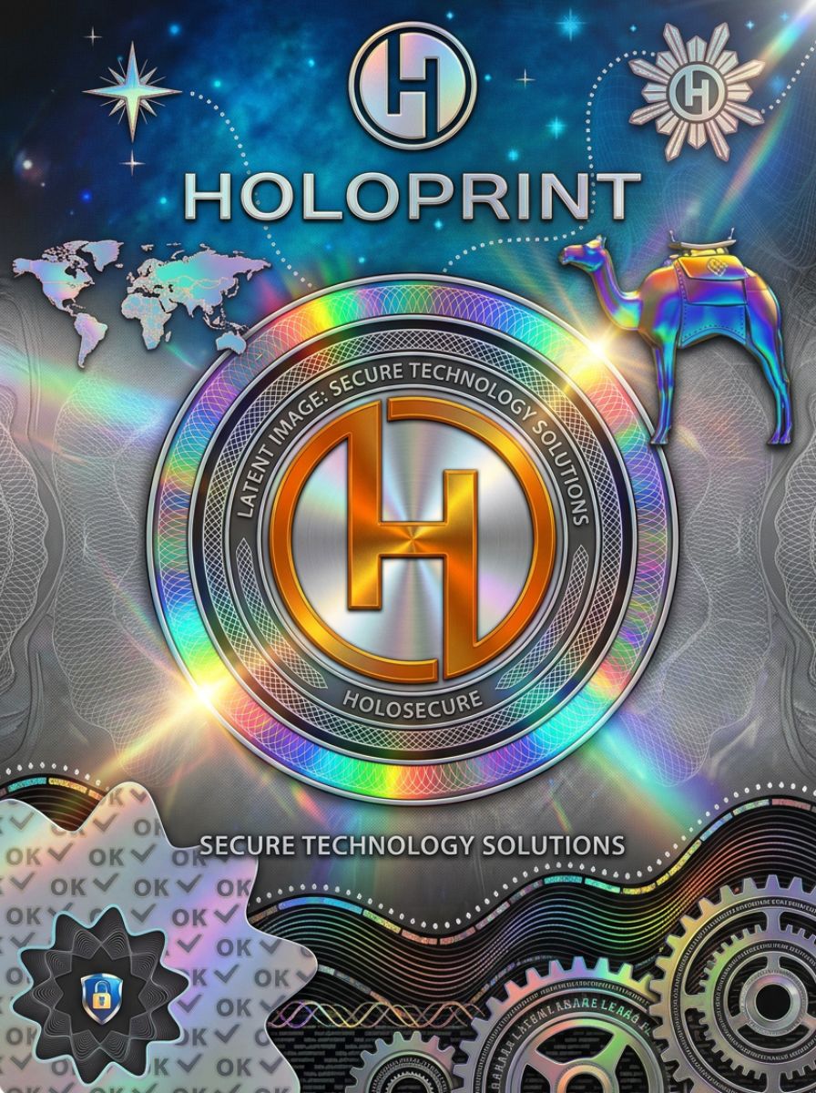 Self-Adhesive Holograms