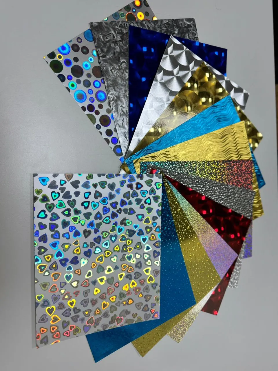 Cosmetics Packaging Foil Sample