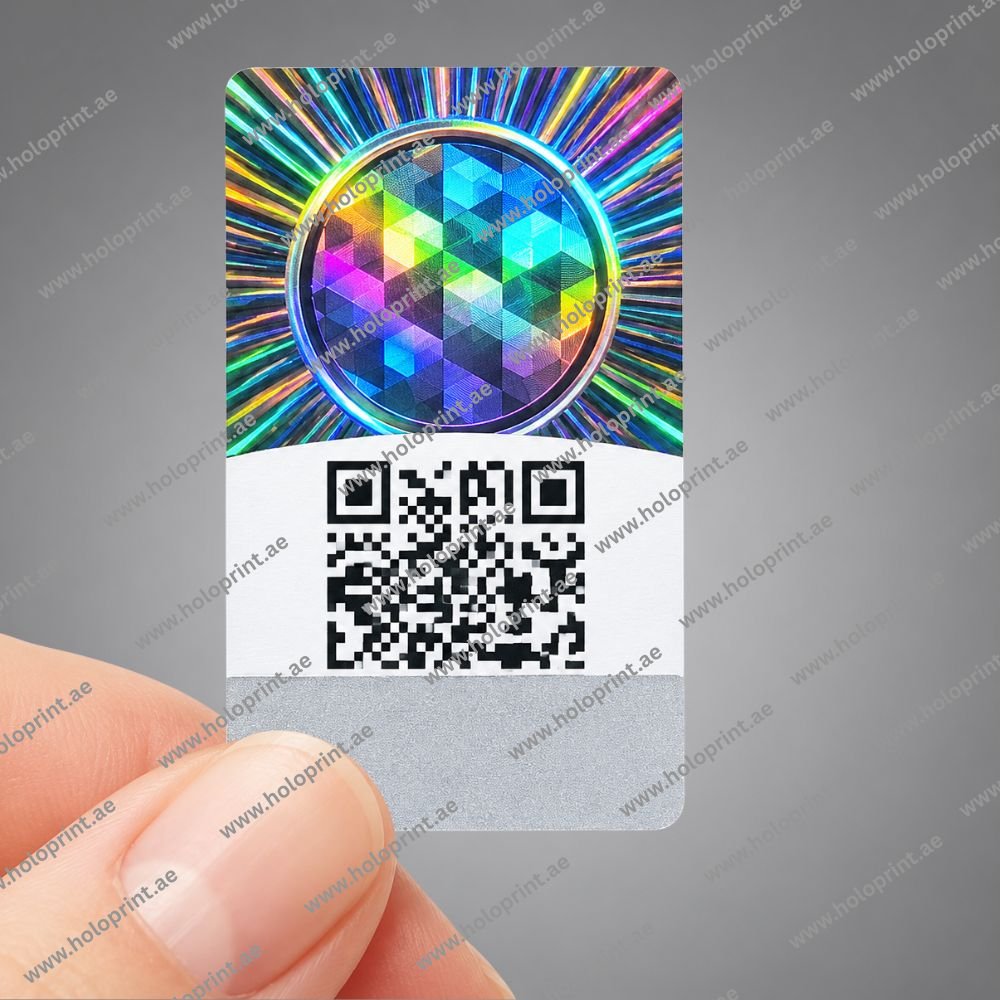 Scratch & Verify Hologram Label