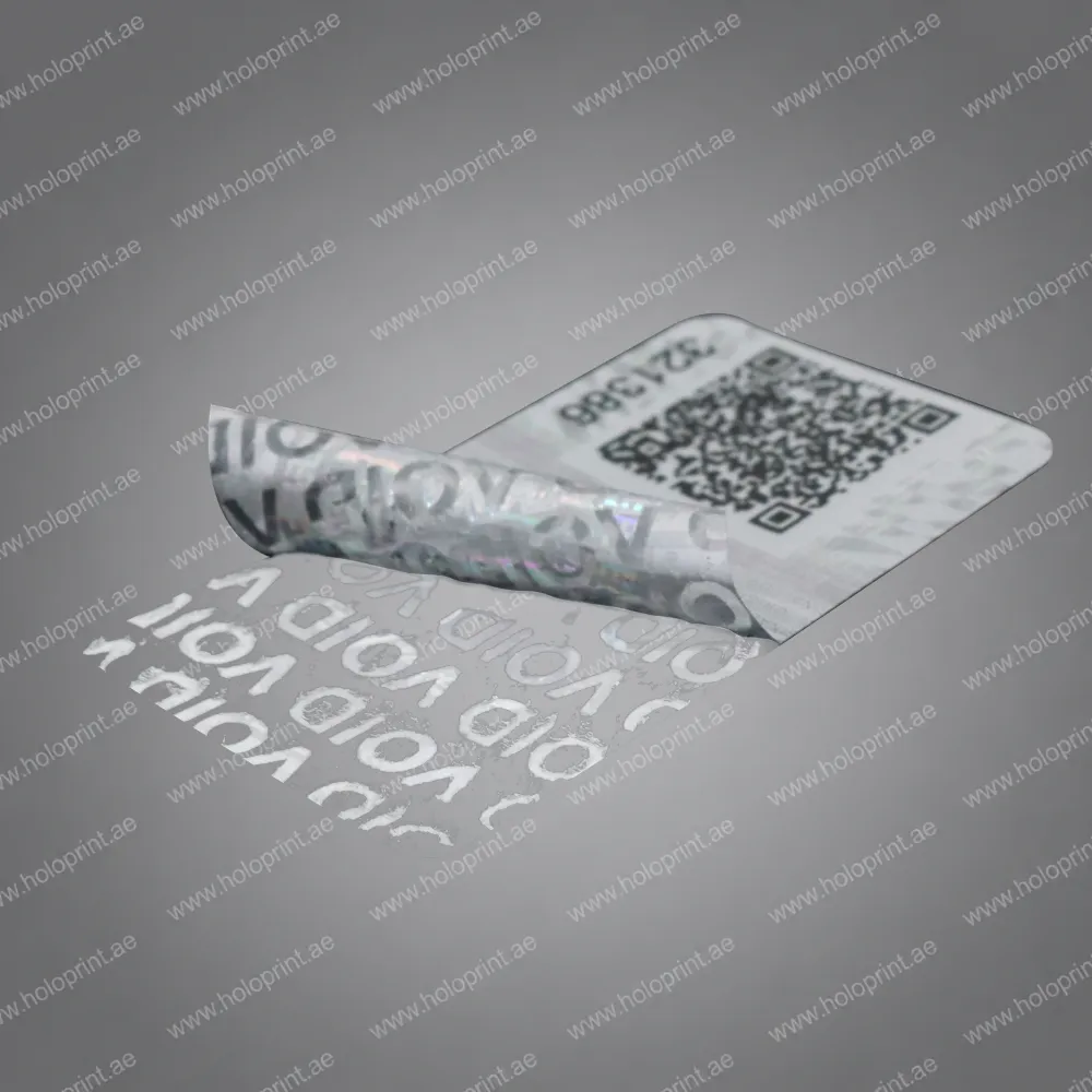 VOID Tamper-Evident Pattern